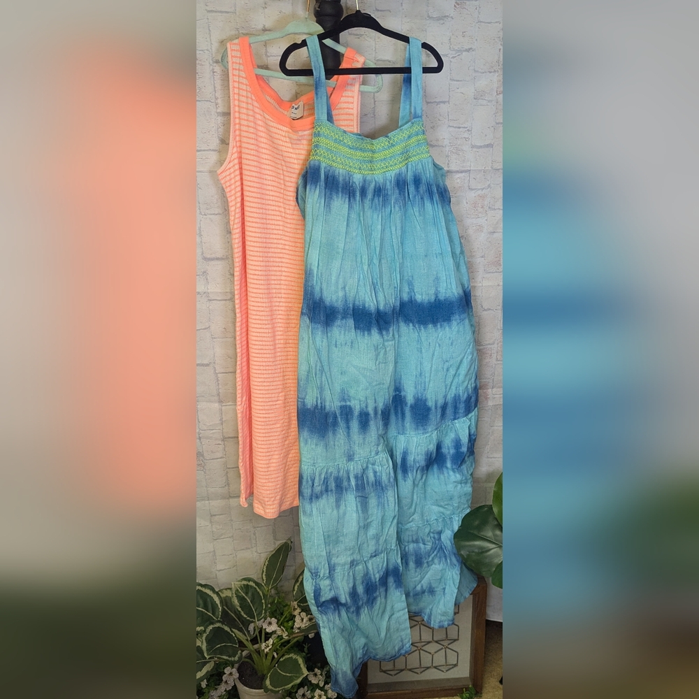 Girls XL Summer Dress Bundle Old Navy Cat & Jack XL 14